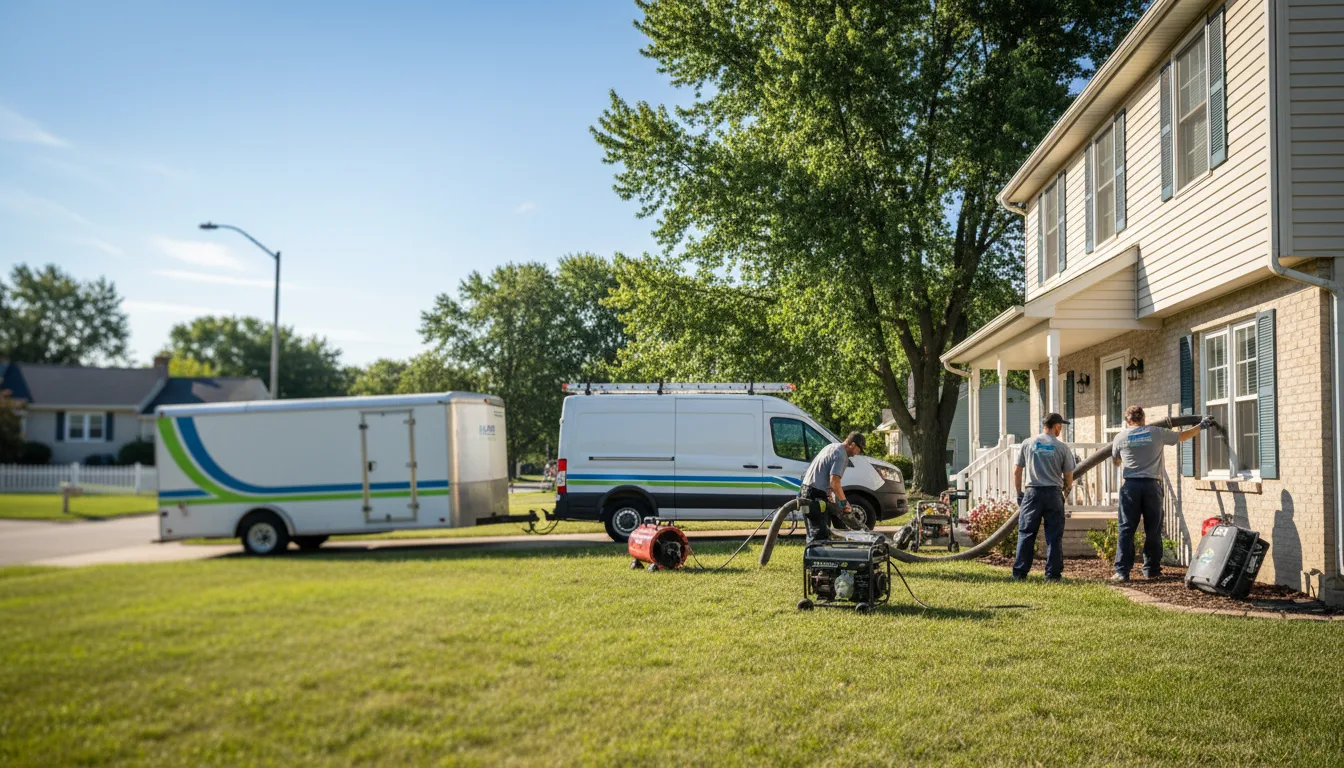 Flooded Basement Restoration And Cleanup With Repair in Hensel, ND near me
